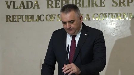 Minić sa šefom misije MMF-a i mitropolitom Јefremom