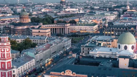 Masovan udar dronova na Sankt Peterburg