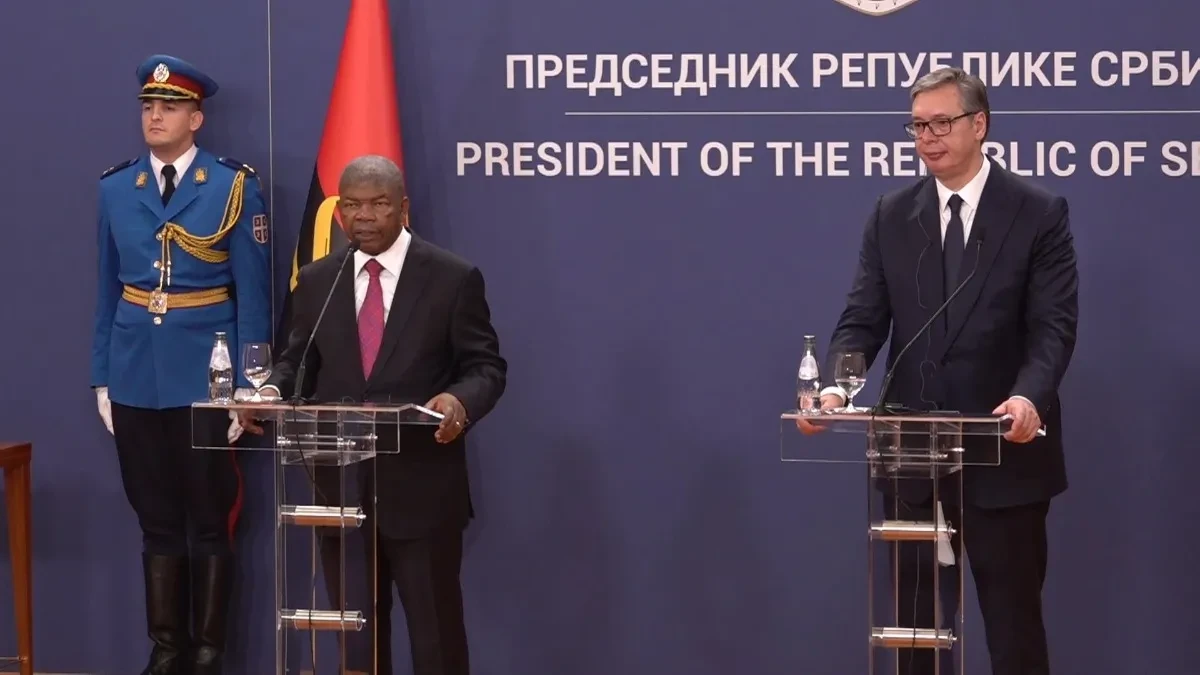 Vučić i Lorens obratili se iz Palate Srbija: "Angola podržava teritorijalni integritet Srbije" (VIDEO)