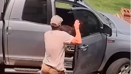 Medvjed „ukrao“ kamionet i pojeo ručak: Viralni snimak iz Kolorada nasmijao milione (VIDEO)
