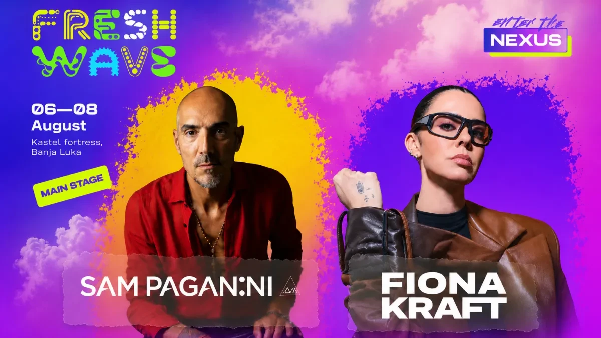 Sam Paganini i Fiona Kraft nova velika imena Freshwave festivala