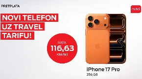 Snaga, stil i tarifa koja pokriva sve: iPhone 17 Pro serija i m:tel Travel tarifa