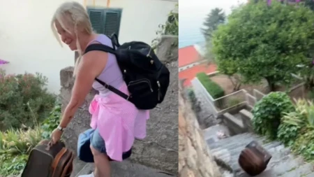 Video američke turistkinje iz Hrvatske izazvao buru: Bacala kofer niz stepenice, uslijedile oštre reakcije