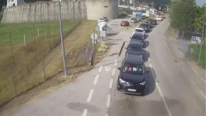 Pojačana frekvencija vozila na graničnim prelazima