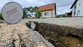 Devet domaćinstava na rubu Vrbasa: Česma godinama sama krpi ono što klizište odnosi (FOTO)