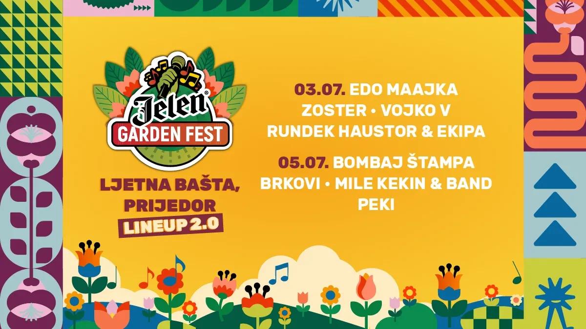 Regionalne zvijezde stižu u Prijedor: Sutra počinje šesti Jelen Garden Fest