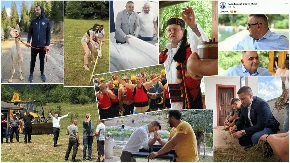 Košenje, guslanje i veslanje: Kako se političari u Srpskoj pripremaju za oktobar (FOTO/VIDEO)