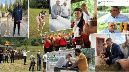 Košenje, guslanje i veslanje: Kako se političari u Srpskoj pripremaju za oktobar (FOTO/VIDEO)