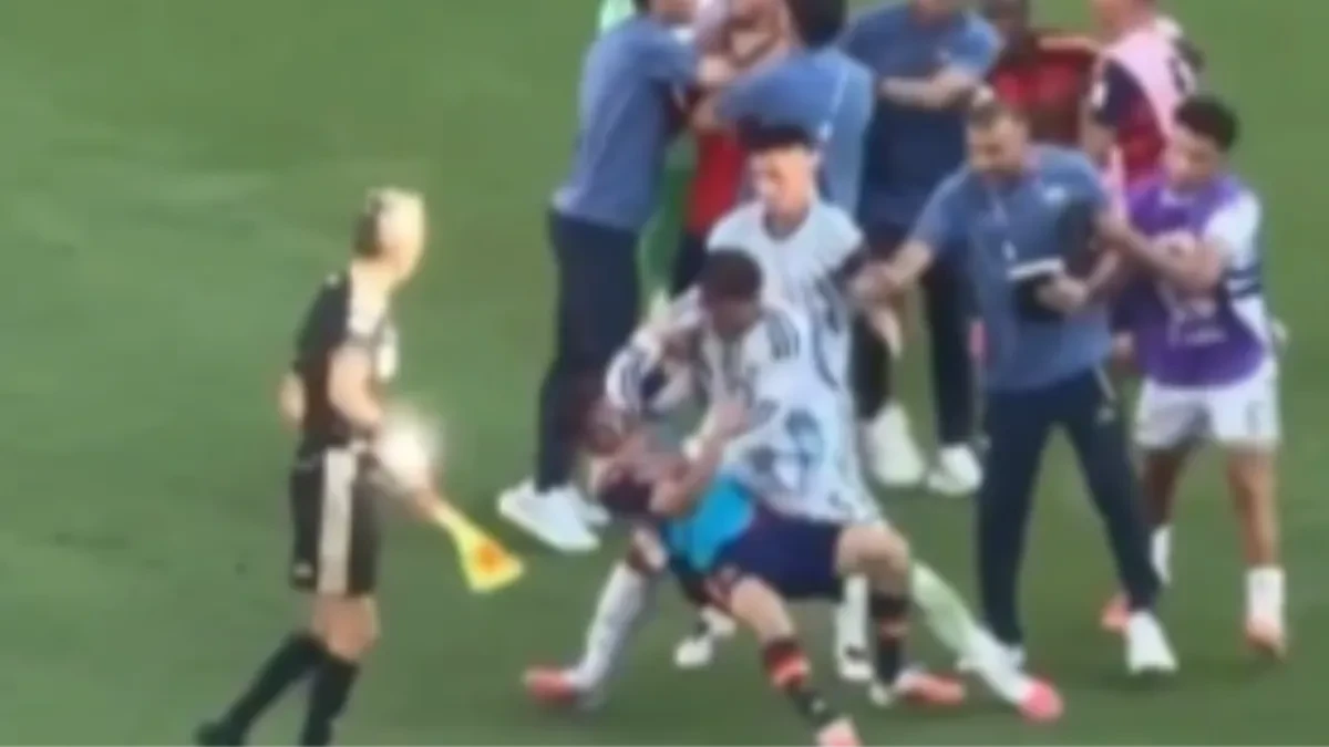 Haos nakon finala Mundijala: Tuča Argentinaca i Španaca (VIDEO)