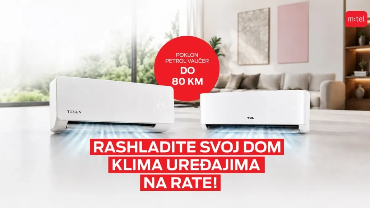 Nova klima za vaš dom - Tesla i TCL modeli uz poklon vaučer