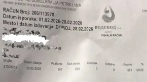 Dobojliji stigao račun za vodu od 1.502 KM: Tvrdi da nema kvara, ponuđeno mu plaćanje na rate