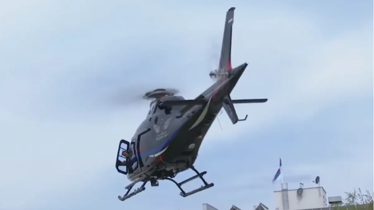Helikopter MUP-a hitno transportovao povrijeđeno dijete iz Trebinja u UKC RS