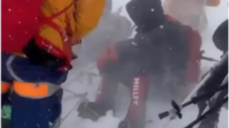 Pojavio se snimak sa Elbrusa: Ovako je izgledala evakuacija tijela dvojice zeničkih planinara