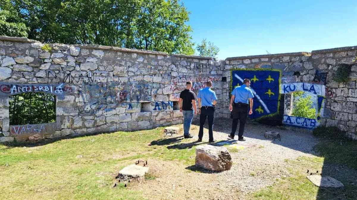 Identifikovani osumnjičeni za ispisivanje uvredljivih grafita u Zvorniku