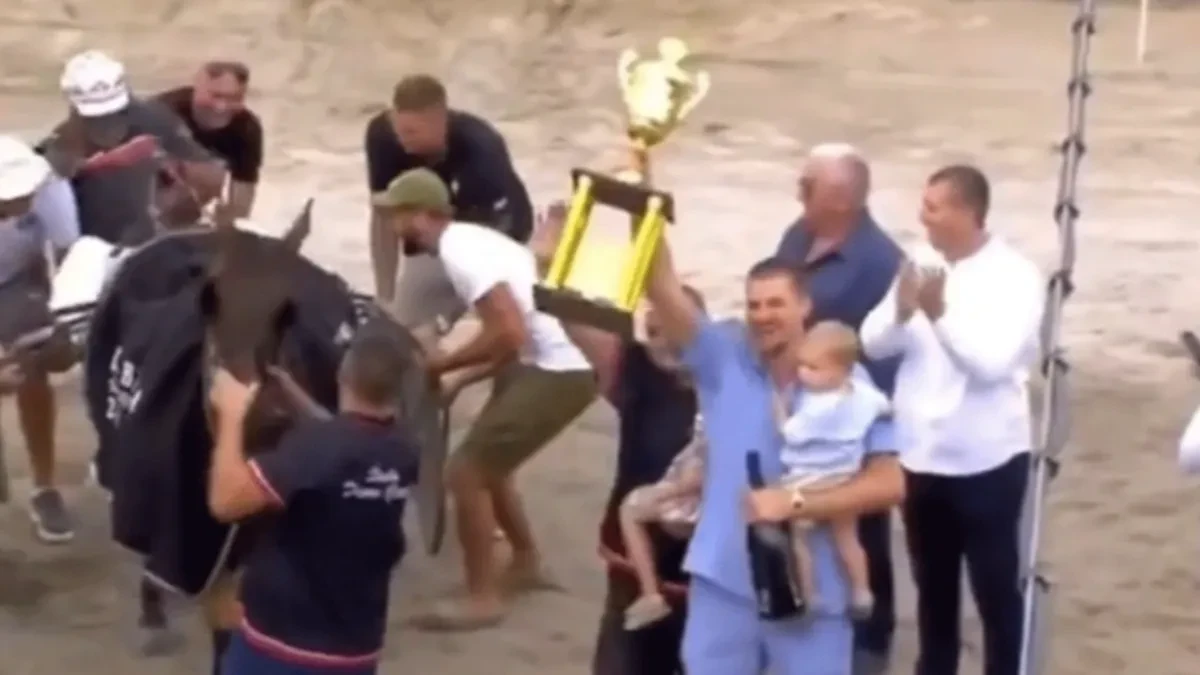 Konj Nikole Jokića ponovo oduševio (VIDEO)