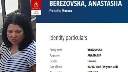 Objavljena fotografija Ukrajinke osumnjičene za napad u Monaku