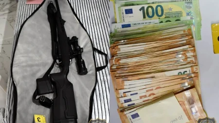 Akcija u Zenici i Kaknju: Oduzeto 80 hiljada KM, diplome i snajper