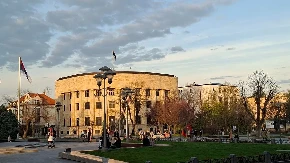Palata Republike večeras u bojama američke zastave