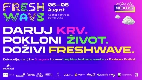 Freshwave poziva na dobrovoljno darivanje krvi: Darujte krv i preuzmite besplatnu ulaznicu za festival