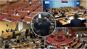 Skupštine u državama bivše Jugoslavije kao preslikane: Poslanici ne prezaju ni da uđu u fizički sukob