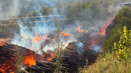 Požar u Tesliću stavljen pod kontrolu