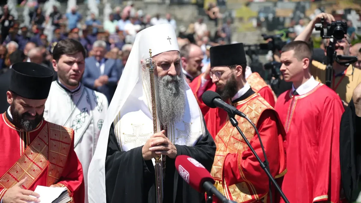 Patrijarh Porfirije prisustvovao na obilježavanju stradanja Srba u Podrinju i Birču