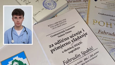 Od Gračanice do Njujorka: Mladić iz BiH primljen na pet američkih koledža (FOTO)