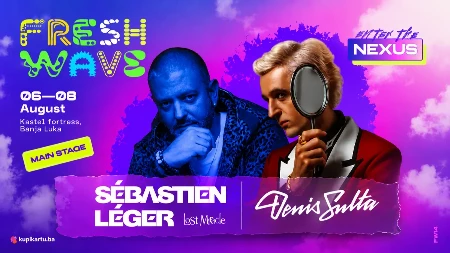 Svjetske zvijezde Sébastien Léger i Denis Sulta dolaze na Freshwave festival