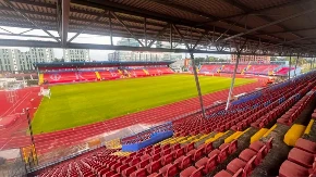 Gradski stadion u Banjaluci spreman za evropske pohode: Završen krov na istočnoj tribini (FOTO)