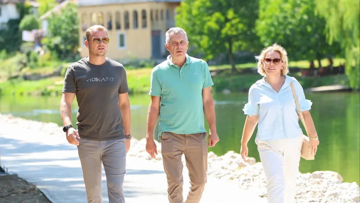 Stanivuković i Radojičić obišli radove na obali Vrbasa: Poslali jasnu poruku javnosti