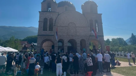 Proslavljena slava Hrama Svete Angeline u Istočnom Sarajevu (FOTO)
