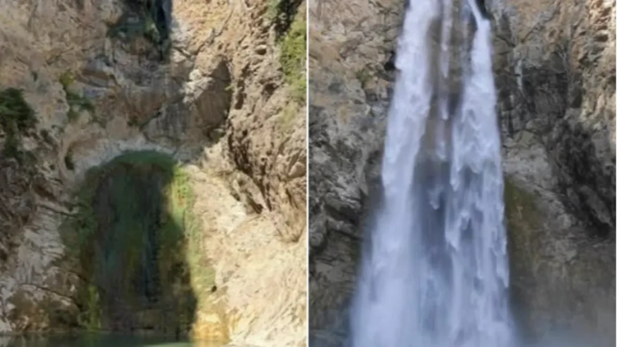 Nestao jedan od prirodnih bisera BiH: Vodopad Blihe ostao bez vode (FOTO)