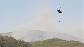 Kritično na području Konjica: Požari se i dalje šire, helikopter OS BiH ponovo angažovan na terenu