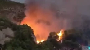 Zbog požara zatvoren magistralni put kod Omiša
