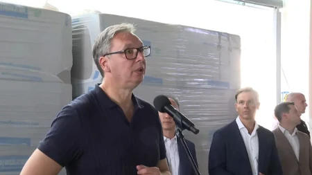Vučić obišao radove na gradilištu „Ekspa” u Surčinu: Poznato kada će biti završeni radovi