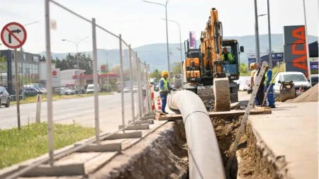 Počelo punjenje novog cjevovoda prema Tunjicama