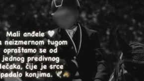 Tragedija na takmičenju u jahanju u Kovilovu: Konjički klub se oprostio od tragično nastradalog dječaka (13)
