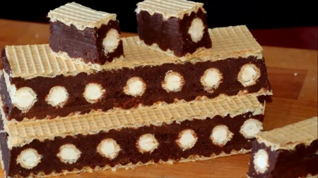 Oblatna s čokoladom i keksom: Jednostavan kolač koji se brzo priprema