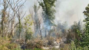 Aktivan požar u Semberiji: Vatra i prema Pavlovića putu