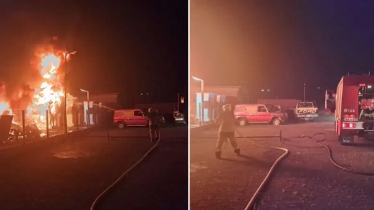 Izbio požar u firmi Džanana Muse u Vitezu: Pričinjena velika materijalna šteta