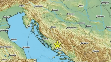 Zemljotres u Hrvatskoj, epicentar zabilježen 30 kilometara od grada