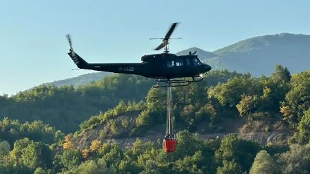 Helikopteri se bore sa požarom koji se širi prema Trebinju: Ugrožen i Dubrovnik