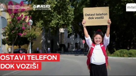m:tel šalje poruku svim vozačima i ove godine: „Ostavi telefon dok voziš!“