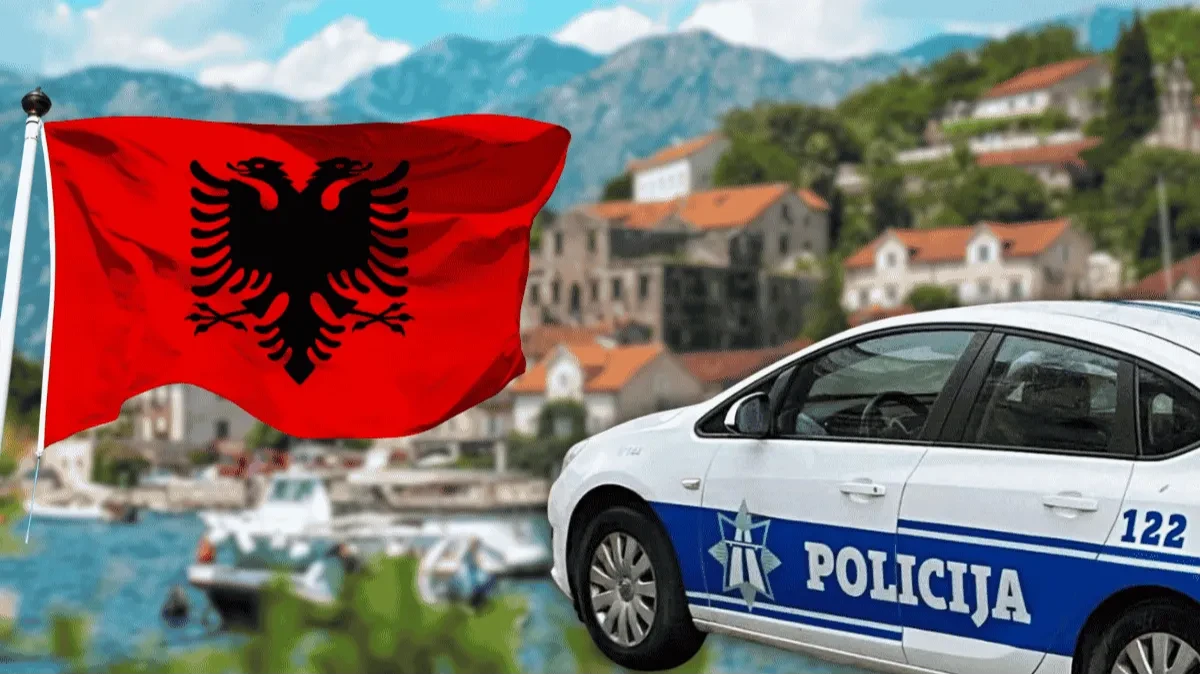 Stavljali albansku zastavu na policijsko vozilo pa dobili krivične prijave
