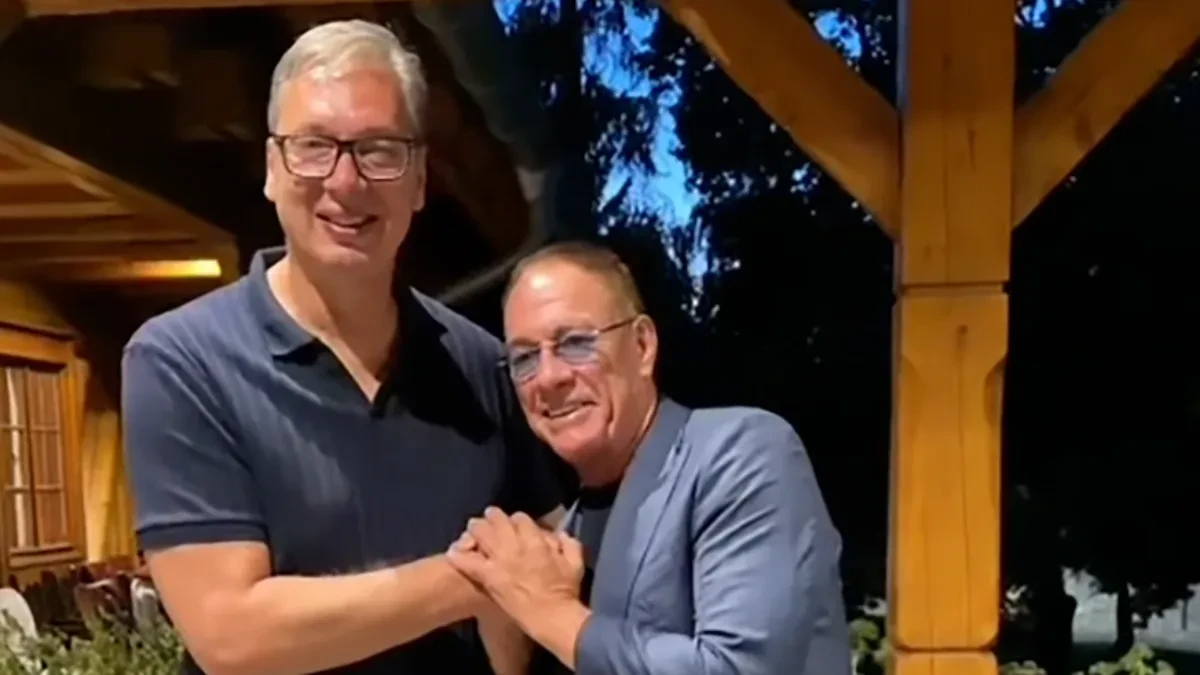 Van Dam u Srbiji: Vučić ugostio glumca, uslijedio "okršaj" (VIDEO)