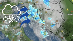 Oblak iz Hrvatske donosi padavine: Pogledajte gdje će danas u BiH padati kiša