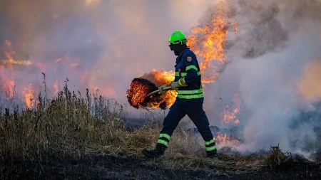 Lokalizovan požar kod Foče: Izgorjele dvije kuće i više pomoćnih objekata