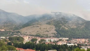 Situacija na požarištu u okolini Trebinja jutros stabilna