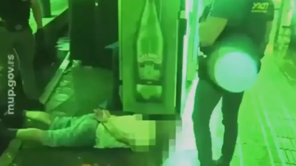 MUP Srbije objavio snimak hapšenja državljanina BiH osumnjičenog za silovanje (VIDEO) 