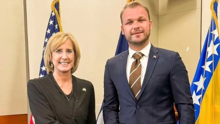 Stanivuković sa kongresmankom Teni o američkim investicijama i stabilnosti